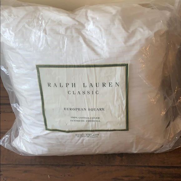 Ralph Lauren Other - Ralph Lauren European square pillows (2) new